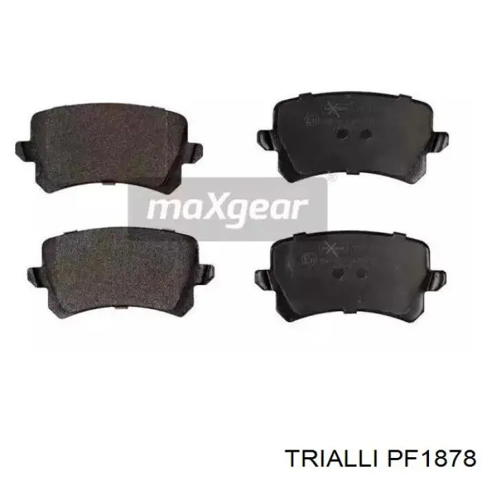 Задні гальмівні колодки Trialli PF1878 ціна, від 15.74 USD
