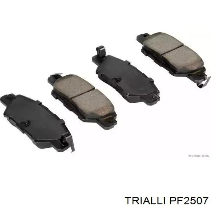 Купити PF2507 Trialli Задні колодки