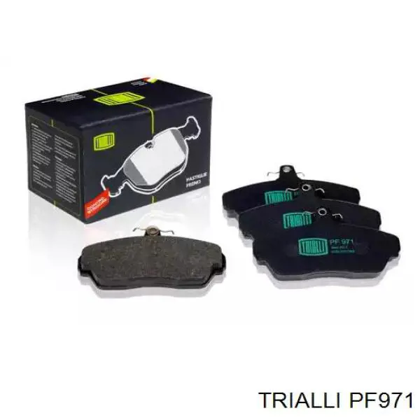 Купити PF971 Trialli Колодки гальмівні передні, дискові