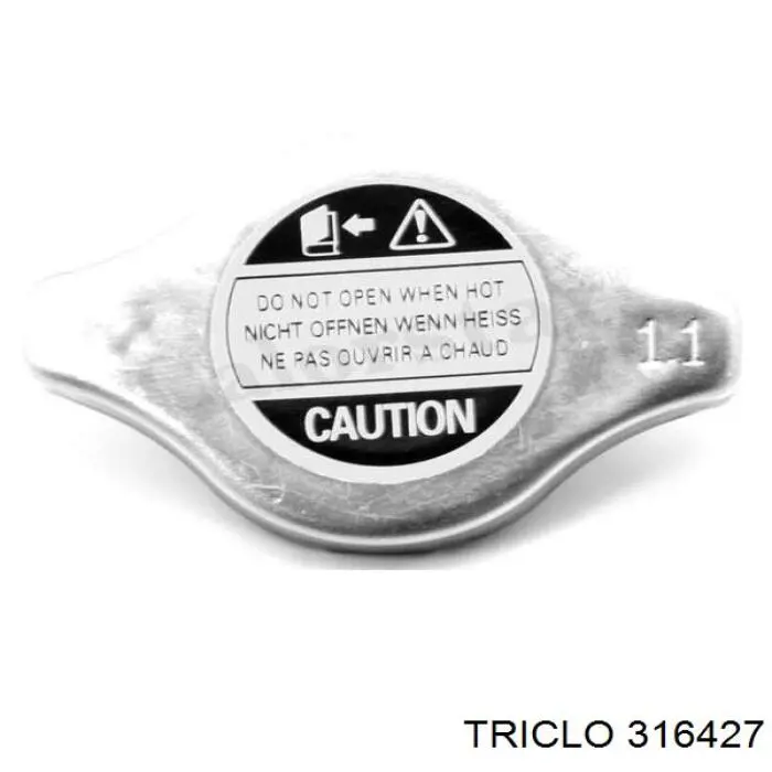 Пробка радіатора Triclo 316427