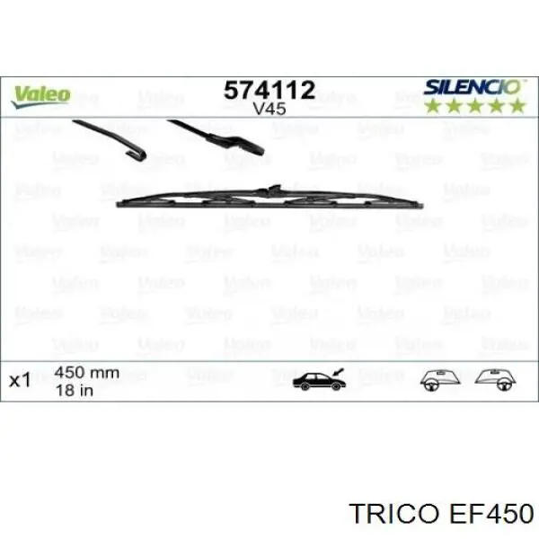 Двірник задній Trico EF450