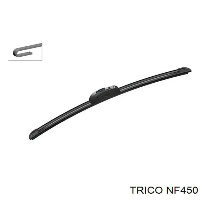 Щітка склоочисника лобового скла, водійська Trico NF450