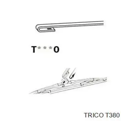 Купити T380 Trico Щітка задня