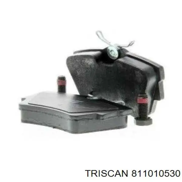 811010530 Triscan Колодки гальмівні задні, дискові