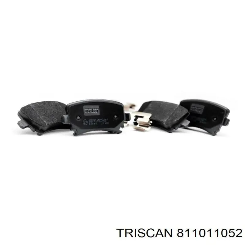 Задні дискові колодки Triscan 811011052