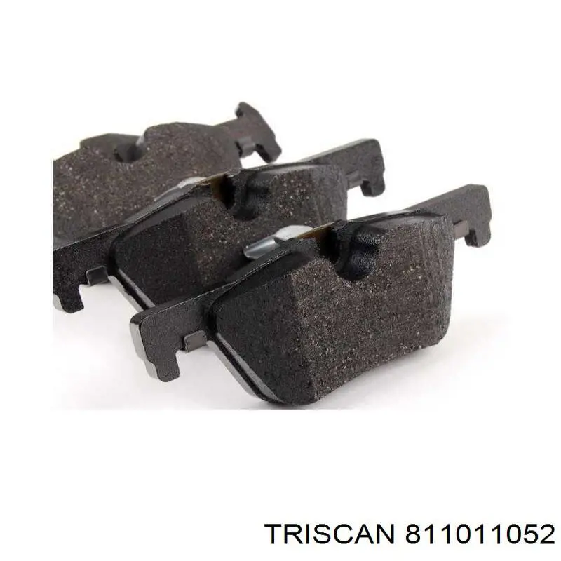 811011052 Triscan Колодки гальмівні задні, дискові