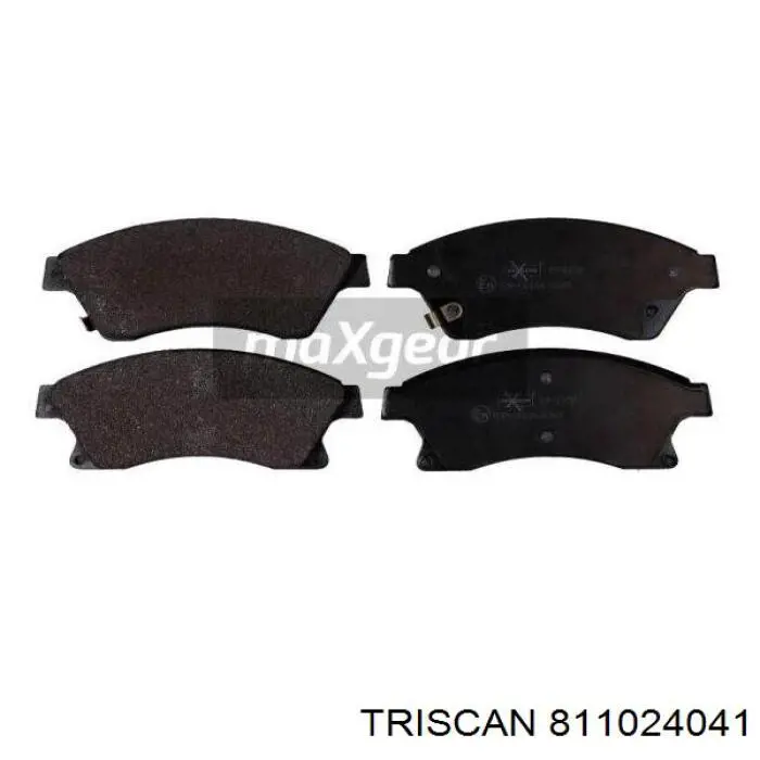 811024041 Triscan колодки гальмові задні, дискові