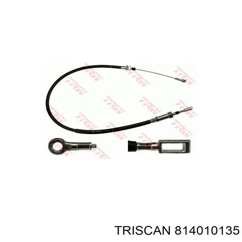 Трос стоянкового гальма передній Starline LABR1110 ціна, від 12.06 USD
