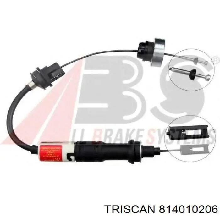 Трос зчеплення LPR C0218C ціна, від 22.19 USD