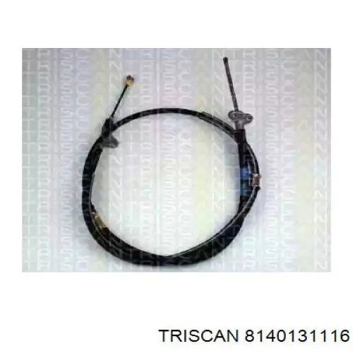 Купити 8140131116 Triscan Трос ручного гальма задній, лівий