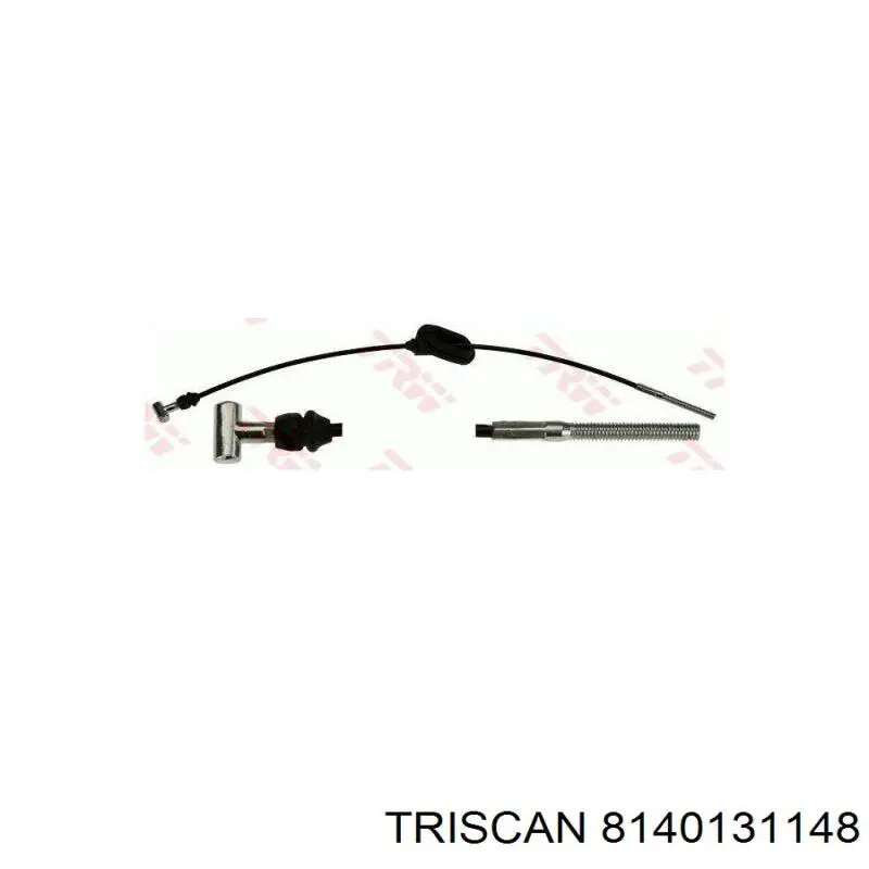 Трос стоянкового гальма передній Triscan 8140131148 ціна, від 6.18 USD