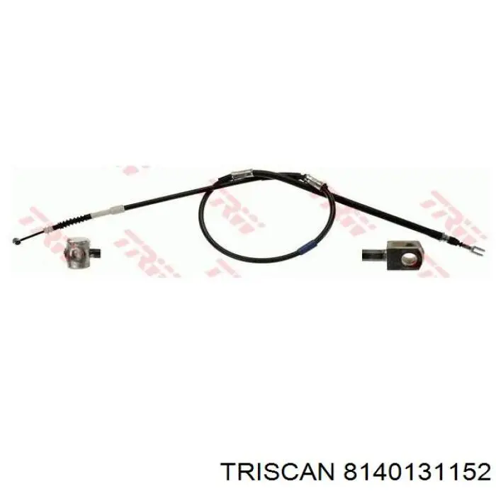 Купити 8140131152 Triscan Трос ручного гальма задній, правий