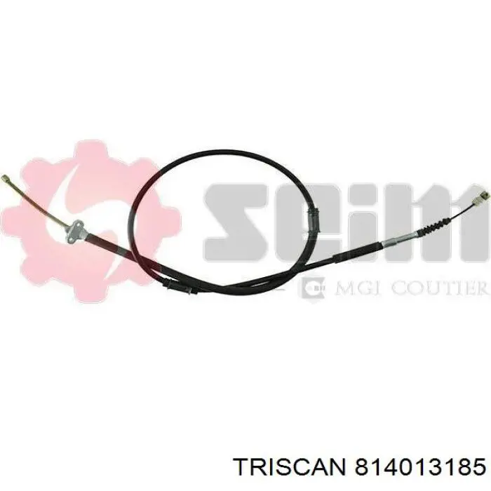 Трос стоянкового гальма задній лівий Triscan 814013185 ціна, від 12.22 USD