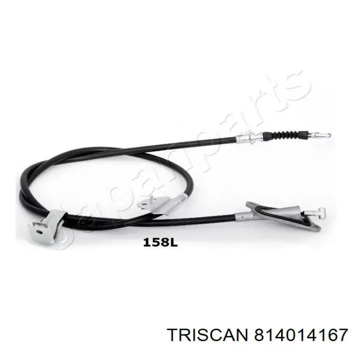 Трос стоянкового гальма задній лівий Triscan 814014167 ціна, від 17.94 USD