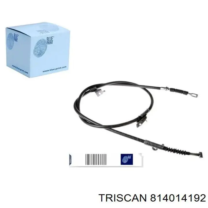 Трос ручного гальма задній, правий 814014192 Triscan