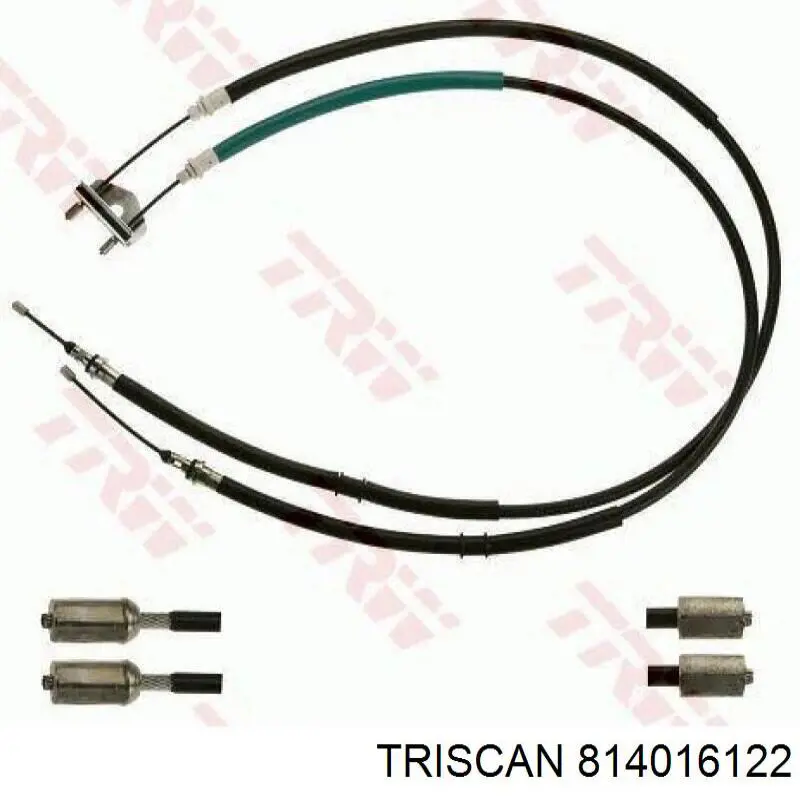 Трос ручного гальма, проміжний Triscan 814016122 ціна, від 24.00 USD