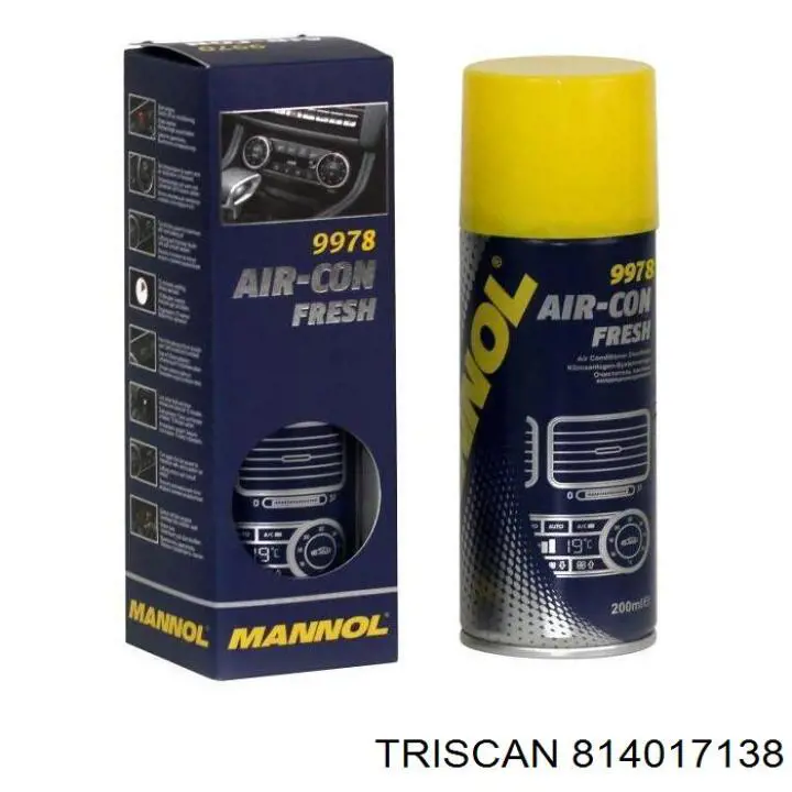 Купити 814017138 Triscan Трос ручного гальма задній, лівий