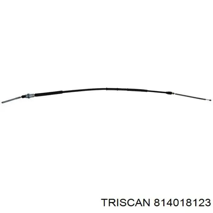 Купити 814018123 Triscan Трос ручного гальма задній, лівий