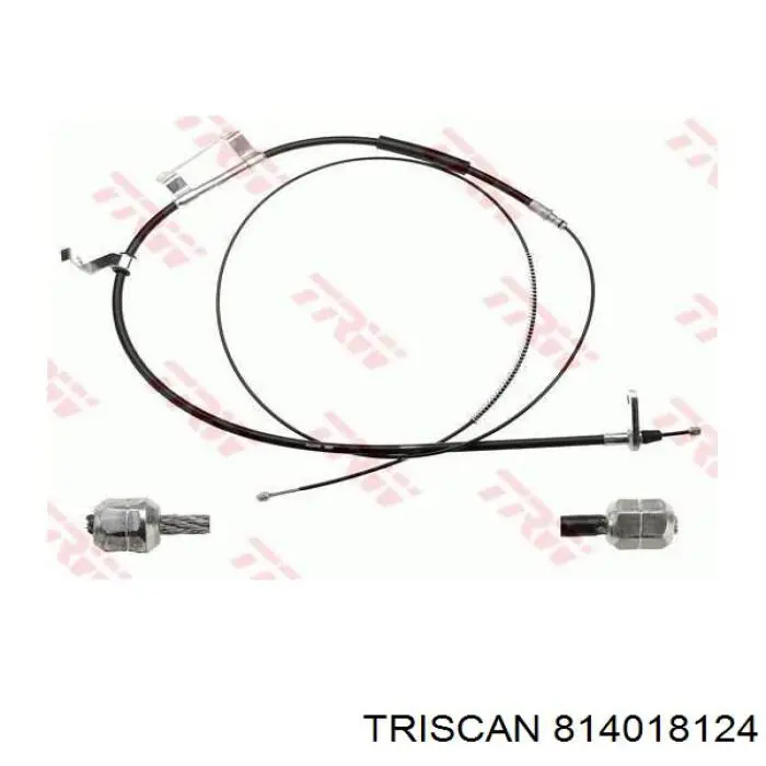 Купити 814018124 Triscan Трос ручного гальма задній, правий