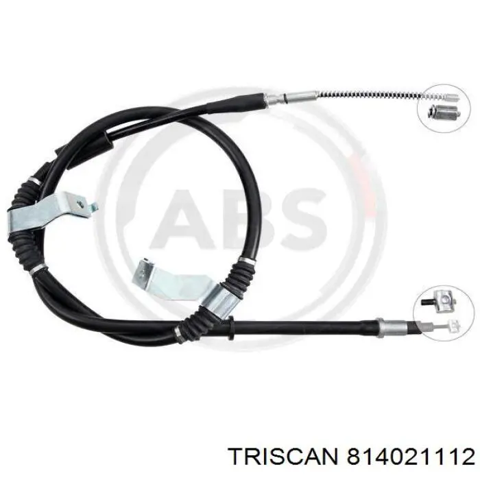 Купити C70040D Korea (oem) Трос ручного гальма задній, лівий