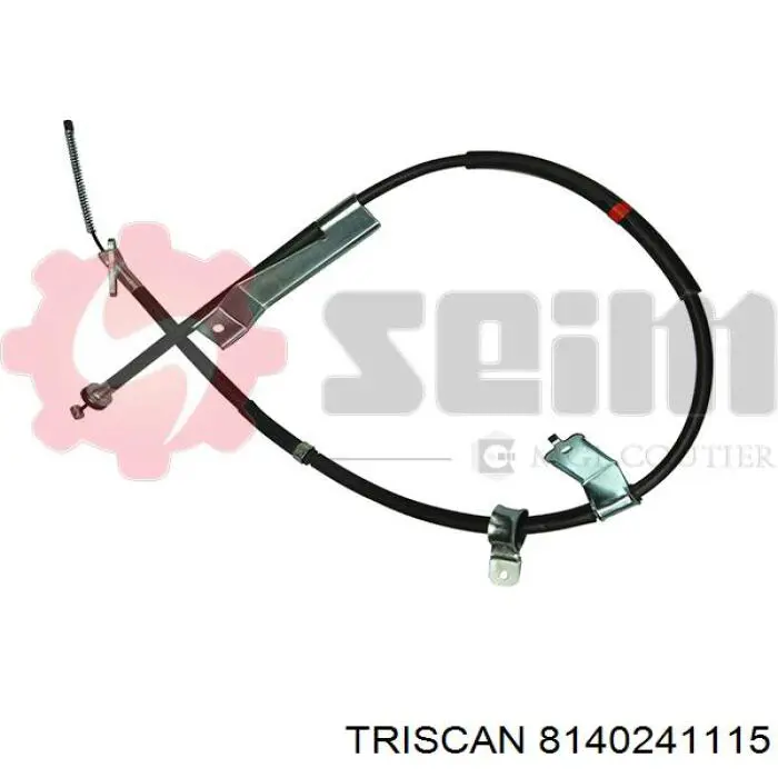 Купити 8140241115 Triscan Трос ручного гальма задній, лівий