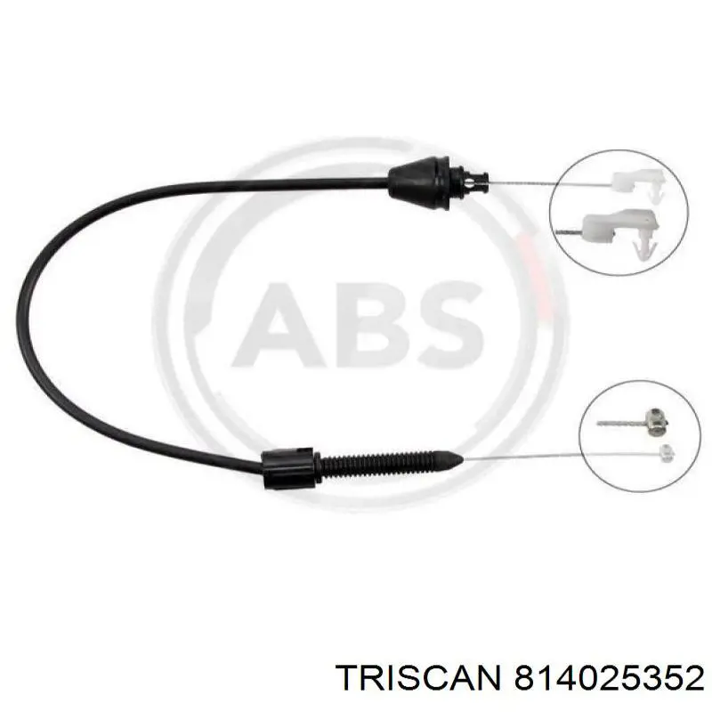 Купити 814025352 Triscan Трос газу