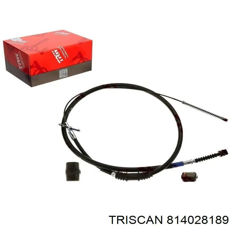 Трос ручного гальма задній, правий/лівий Triscan 814028189 ціна, від 12.34 USD
