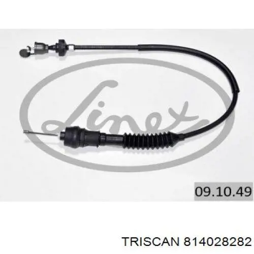 Трос зчеплення Adriauto AD070168 ціна, від 16.84 USD