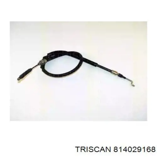 Трос ручного гальма задній, правий/лівий Triscan 814029168 ціна, від 5.64 USD
