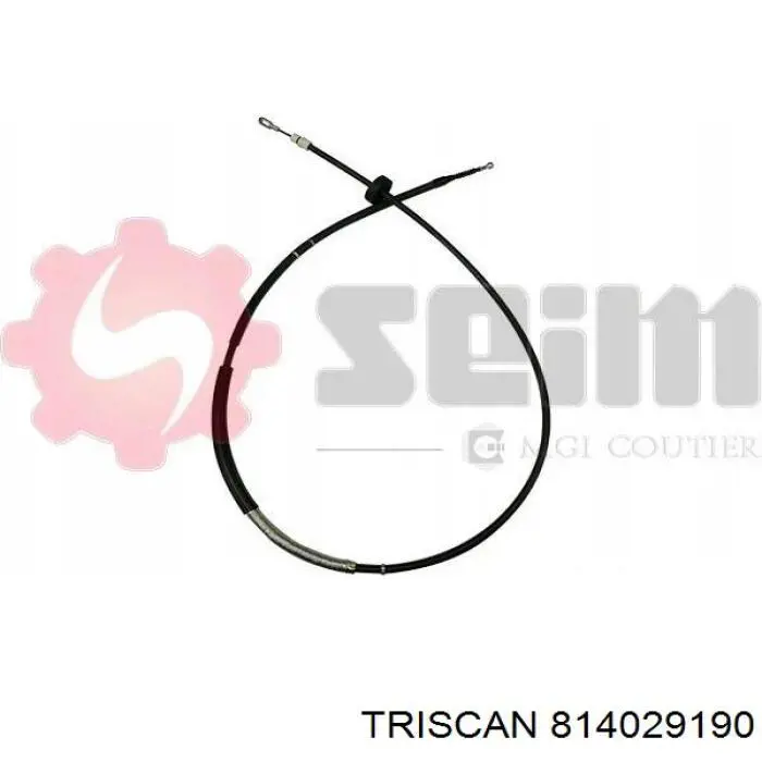 Купити 814029190 Triscan Трос ручного гальма задній, лівий