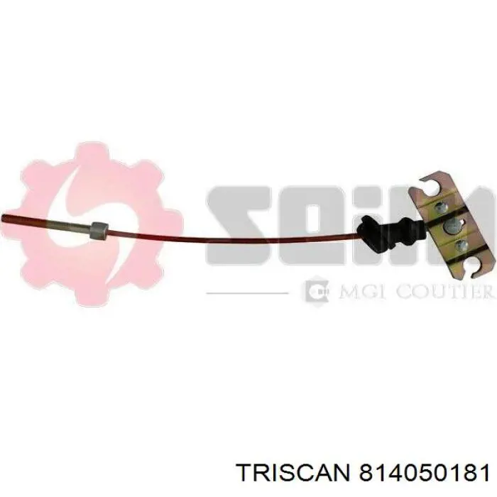 Трос стоянкового гальма передній Mazda CC2944150 ціна, від 28.21 USD