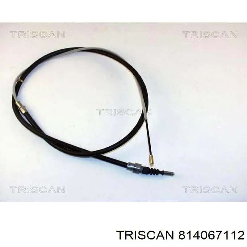Трос ручного гальма задній, правий/лівий Triscan 814067112 ціна, від 16.60 USD