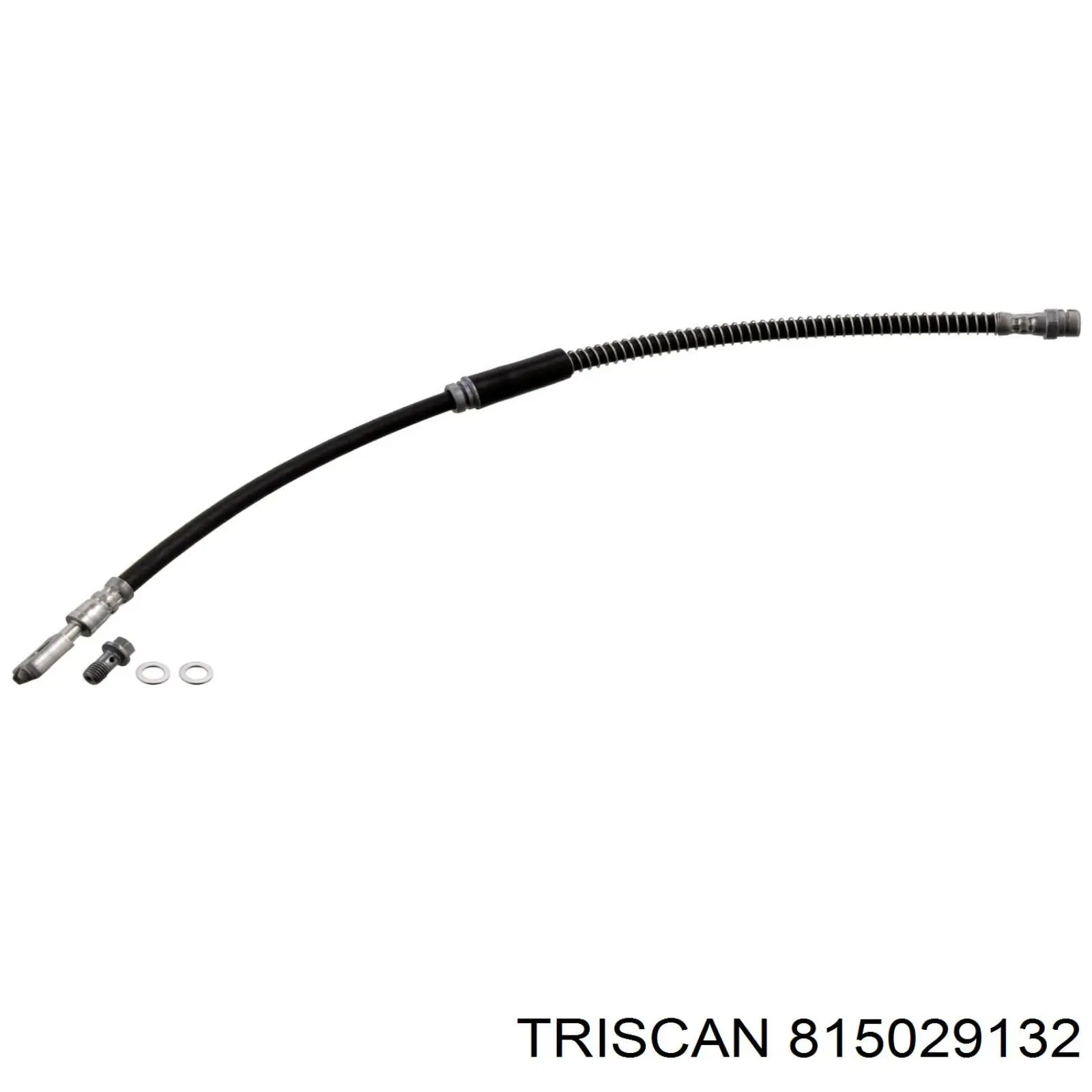 815029132 Triscan Гнучка гальмівна трубка передня