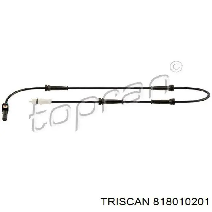 Купити 818010201 Triscan Датчик АБС (ABS) задній