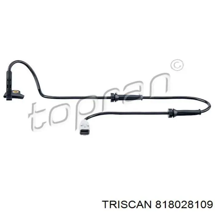 Датчик ABS передній Triscan 818028109 ціна, від 21.77 USD