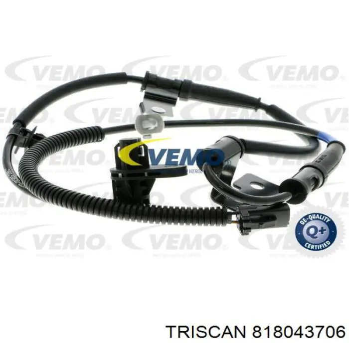 Датчик АБС (ABS) передній, правий ADG07185 Blue Print