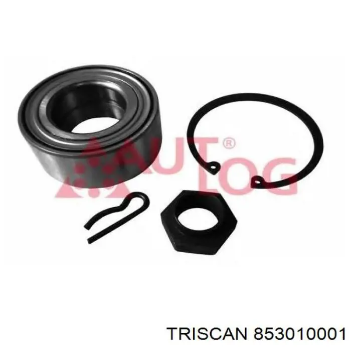 Купити 853010001 Triscan Підшипник ступиці передньої