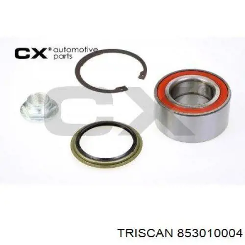 853010004 Triscan Підшипник маточини передньої