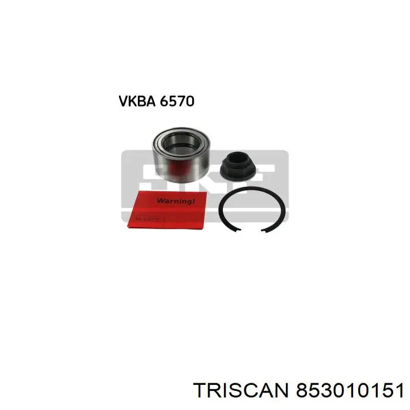 Купити 853010151 Triscan Підшипник ступиці передньої
