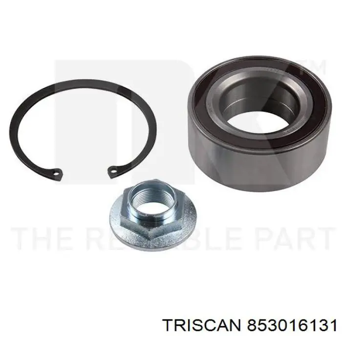 Комплект підшипник маточини передньої Triscan 853016131 ціна, від 17.94 USD