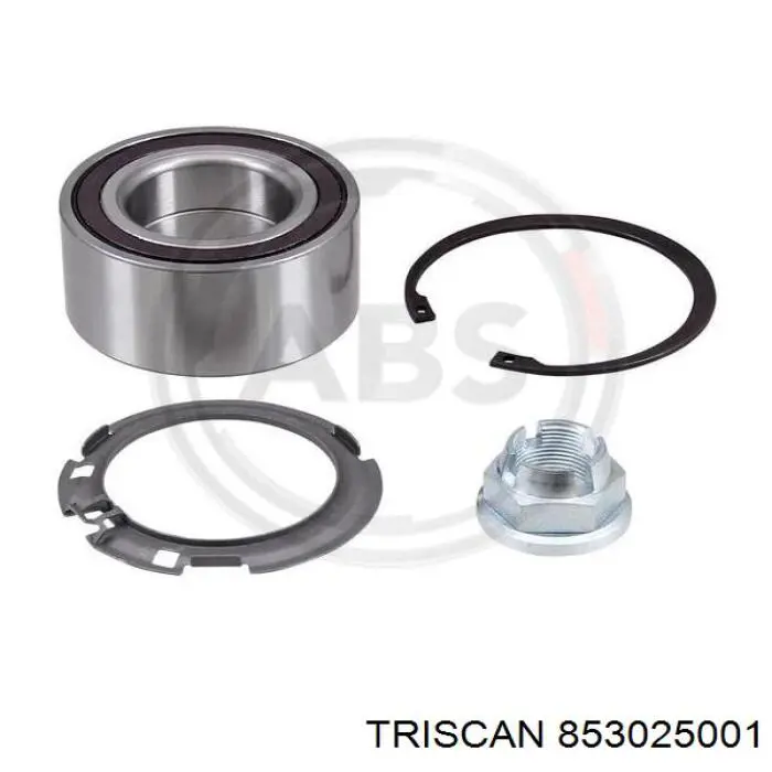 Купити 853025001 Triscan Підшипник ступиці передньої