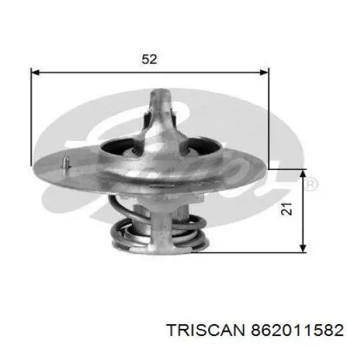 862011582 Triscan термостат
