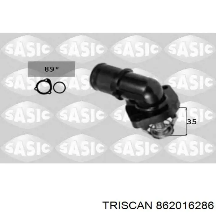 Автомобільний термостат Borg-Warner 41018489D ціна, від 11.56 USD