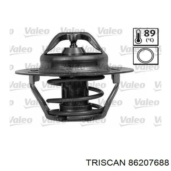 Автомобільний термостат Triscan 86207688 ціна, від 7.31 USD