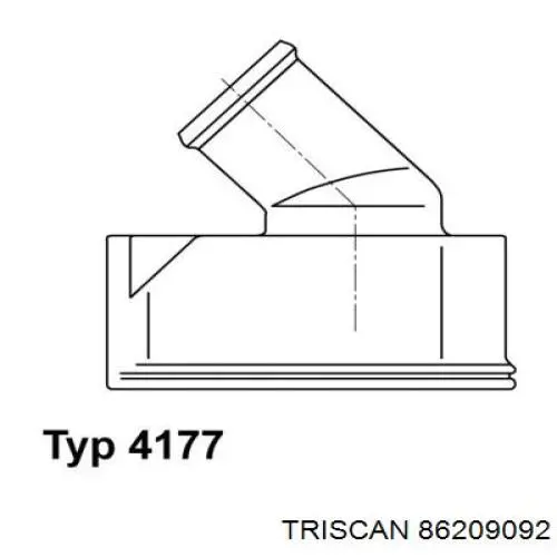 86209092 Triscan термостат