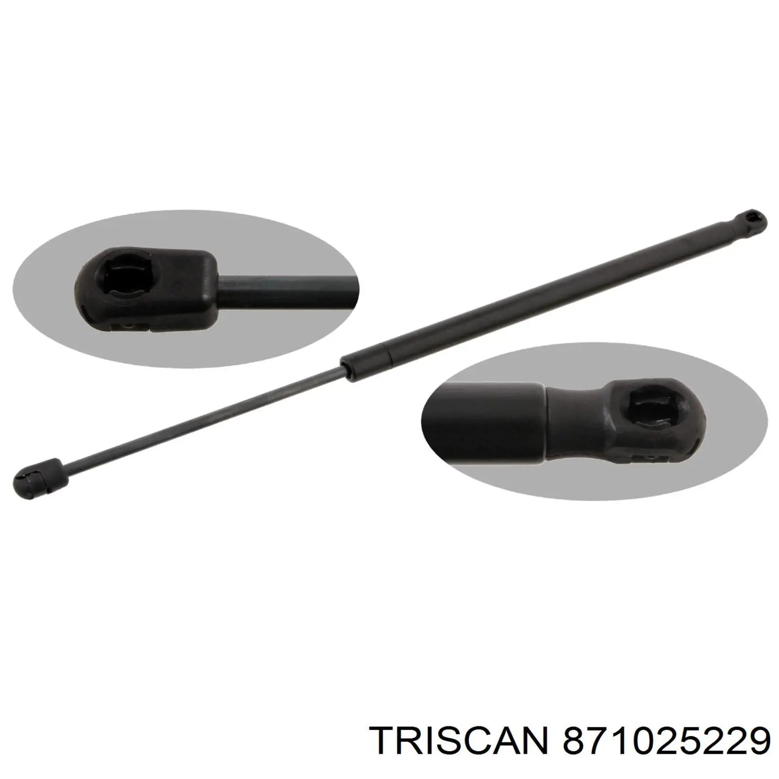 871025229 Triscan амортизатор кришки багажника/ двері 3/5-ї задньої
