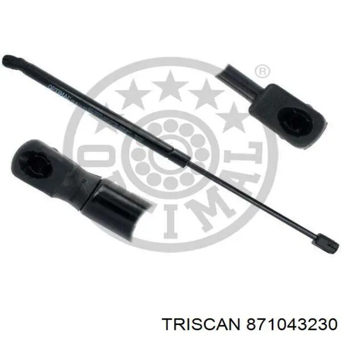 Амортизатор кришки багажника Hart 813996