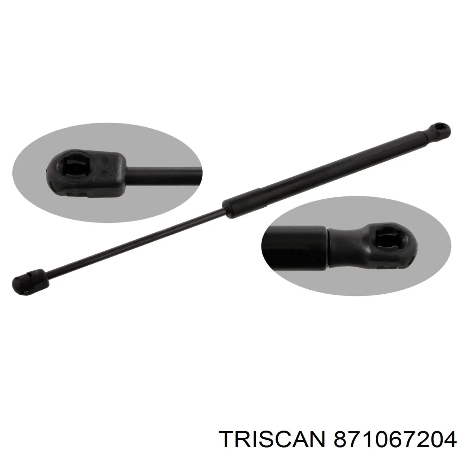 Амортизатор багажника 871067204 Triscan
