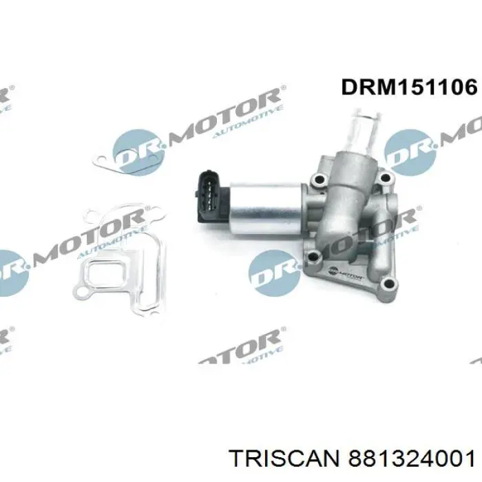 Клапан ЄГР EGR12137 Freccia