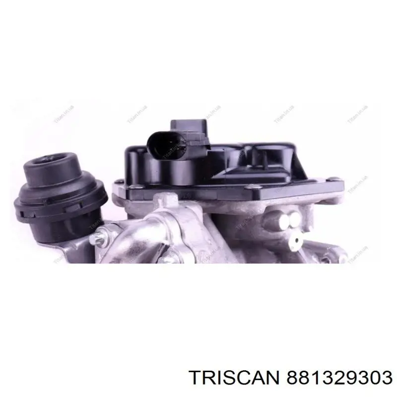 Радіатор системи EGR рециркуляції вихлопних газів 881329303 Triscan